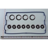 Ready Stock Valve Cover SET HONDA SR4 DOHC B16A VTEC, B16A,B16B,B18C VALVE COVER GASKET- Silicone Pu