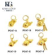 Emas 916 Loket Labu | Gold 916 Gourd Pendants PG47