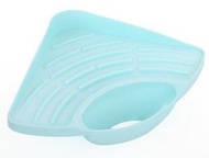 Homing Home - 洗手盤鋅盤角落置物瀝水器(藍色)