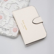 【kate spade】MagSafe迷你掀蓋包 奶油白
