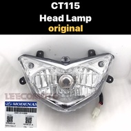 Original Modenas CT115 CT115S CT115 S CT115-S HEAD LAMP ASSY 23001-514-0009 FRONT HEAD LAMP LAMPU DE