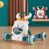 Baby walker, multi-function anti-roll baby walker with games and music