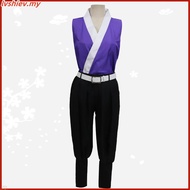 Demon Slayer: Kimetsu no Yaiba Gyomei Himejima Uniform Anime Cosplay Costume Wig Stone Hashira Japan