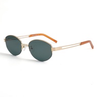 GC026 European American Oval Hot Girl Unique Sunglasses Old Money Style Retro Street Shooting Anti-U