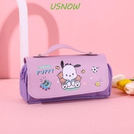 USNOW Pencil Bag, Cosmetic Pouch Pencil Holder Pencil Cases, Cartoon Hello KT Kuromi Large Capacity Stationery Bag Office Supplies