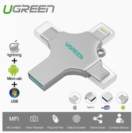 แฟลชไดรฟ์ Ugreen 4in1 Otg 1TB 2TB Type-C ความเร็วสูงไดรฟ์ภายนอก Usb แฟลชไดรฟ์สำหรับ IPhone Android