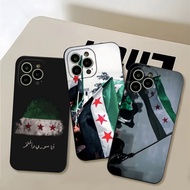 TK-1 Syrian Revolution Flag Phone Case luxury Design for iphone   Pro Pro  12 Mini  13 Xr X Xs 6s 7 