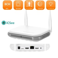 Đầu Ghi Video Mạng Không Dây 8CH Mini WiFi NVR 3MP 4CH 5MP H.265 Hỗ Trợ Nhận Dạng Khuôn Mặt Với Ứng 