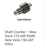 23421K59A70 Counter Shaft or Gear Transmission Pineapple Gear Small Ratio Vario 125 K2V Vario 126 K6