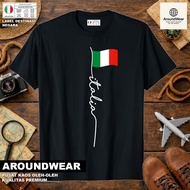 ITALY SOUVENIR T-SHIRT 19 WEAR ITALY COUNTRYTAG PREMIUM SOUVENIR MATERIAL GIFT