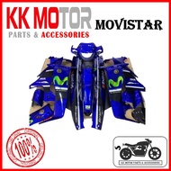[HLY ] YAMAHA Y125 Y125ZR 125ZR COVERSET COVER SET BODY COVER MOVISTAR BIRU / MOVISTAR BLUE ORI KILA
