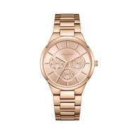 Ellesse Aria Multi-Function Quartz Light Rose Gold Dial Stainless Steel Bracelet Women Watch W03-008