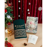 Christmas The Mariposa Single Hamper - Single Towel Gift Box Hamper Christmas Towel by Willow Maison