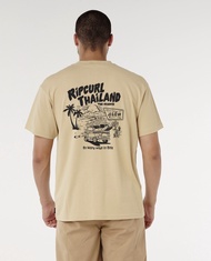 RIP CURL เสื้อยืด 14TMTE RCT M DEST TEE THAI STREAMLINE CAR TEE 2025-S2