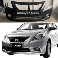 READY STOK Nissan Almera Bumper 2012 2013 2014 Front Bumper Depan Standard Bodykit Material PP No Paint