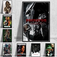 Arnold Schwarzenegger The Predator Canvas Art Poster  Horror Movie Wall Decor for Living Room RYHX