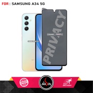 Tempered Glass SPY Samsung A34 5G Anti-Scratch Privacy