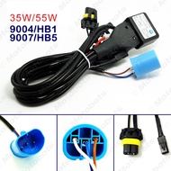 12V 35W/55W Universal 9004/HB1/9007/HB5 HID Xenon Lamp Retractable Lamp Wire Set & ---