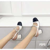 7p high heel chain strap Sandal