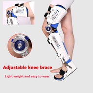 Adjustable Knee Ankle Foot Fixed Support Exoskeleton Orthosis Ankle For Walking Lower Limb Support  Gear Knee Device