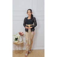 HITAM SPECIAL BALI DELIA LACE KEBAYA IN BLACK