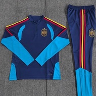 Football Jersey 2627 Half Zipper Training Jersey Suit Germany Spain King Malaysia Bazafiernod Footba
