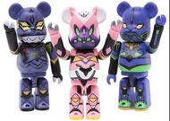 減價！全新！Eva 新世紀福音戰士 Bearbrick 400%100% 初號機8號機13號機