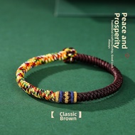 Ninefold Kongo Knot Colorful Hand Rope for Chinese Zodiac Year of the Horse