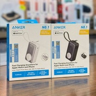 門市全新現貨!! Anker MagGo For Apple Watch 35W 10K磁吸行動電源 10000mAh A1657（2色：黑色，白色）