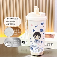【8.403 Million People Collect This Brand】LEBETE Detective Conan Insulated Water Cup Portable Stainle
