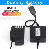 DMW-BLF19E Dummy Battery DMW DCC12 Coupler + Accumulators  USB Adapter for Panasonic Lumix Dmc-DMC-G