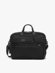 TUMI ALPHA LARGE 17" BRIEFCASE BLACK