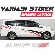 Grand livina Car Sticker nissan livina Sticker cutting Sticker livina Car Sticker