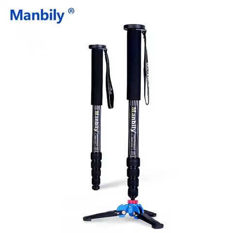 Manbily C333 / C222 Carbon Fiber Monopod Portable Standard For Travelling Gitzo Manfrotto Benro Siru