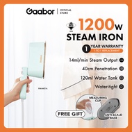 Gaabor Homepro 1200W Exquisite Electric Steam Iron Wet & Dry Iron Steamer Garment HM-M01A