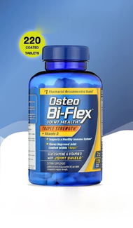 Osteo Bi-Flex Triple Strength + Vitamin D3 (220 Count)