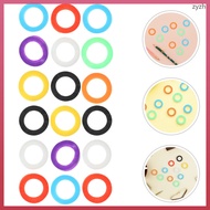 96 Pcs Keyring Colored Tags Caps for House Keys Cover  zhiyuanzh