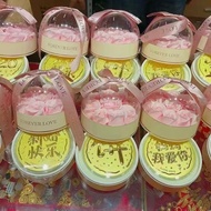 Fast Shipping Golden Big Gold Cake 50mg Happy Birthday 520 Princess Happy Newlywed Collection Orname