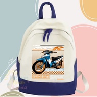BACKPACK Latest F1ZR Motorcycle Motif Kindergarten Elementary School Children's BACKPACK Free Name