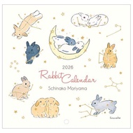 Active Corporation Rabbit Calendar Wall Hanging Moriyama Standard 26ACL-74 Starts January 2026