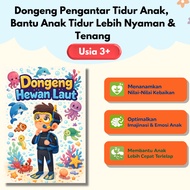 JOLLY KIDS Sea Animal Fairy Tale Story Book-1 for 3 Year Old Children in Indonesian and English