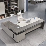 Simple Boss Table Furniture Desk Desk Chair Modern Supervisor Office Large Workbench Presidential E0