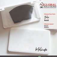 Custom Name Face Mask Casing