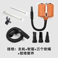 เครื่องแห้งขนสัตว์ Shernbao Dual Motor Pet Dog Hair Dryer อบอุ่นแบบปรับได้ ไม่ต้องใช้สาย ด้ามจับแบบม