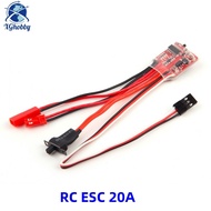 RC ESC 20A Brush Motor Speed Controller w / Brake for RC Car Boat Tank New Sale