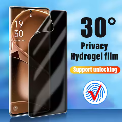 2Pcs Anti-Spy Privacy Hydrogel Film Screen Protector For Vivo S18 Pro V30 Lite iQOO Neo9 Pro Y100i P