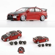 BM CREATION Limited Edition 1:64 MITSUBISHI LANCER EVOLUTION X - JDM Red(RHD)(64B0249)