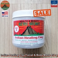 60% Sale EXP 01/2026 Aztec Secret® Indian Healing Clay Facial & Body Mask 454 g มาส์ก ดินเหนียว มาส์