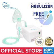 (Expedited delivery) Indoplas Elite Compact Nebulizer - FREE DIGITAL THERMOMETER