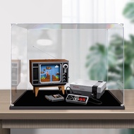 Lego Acrylic Display Box For lego 71374 Mario Red And White Machine Popmart Figurine Labubu Zimomo f